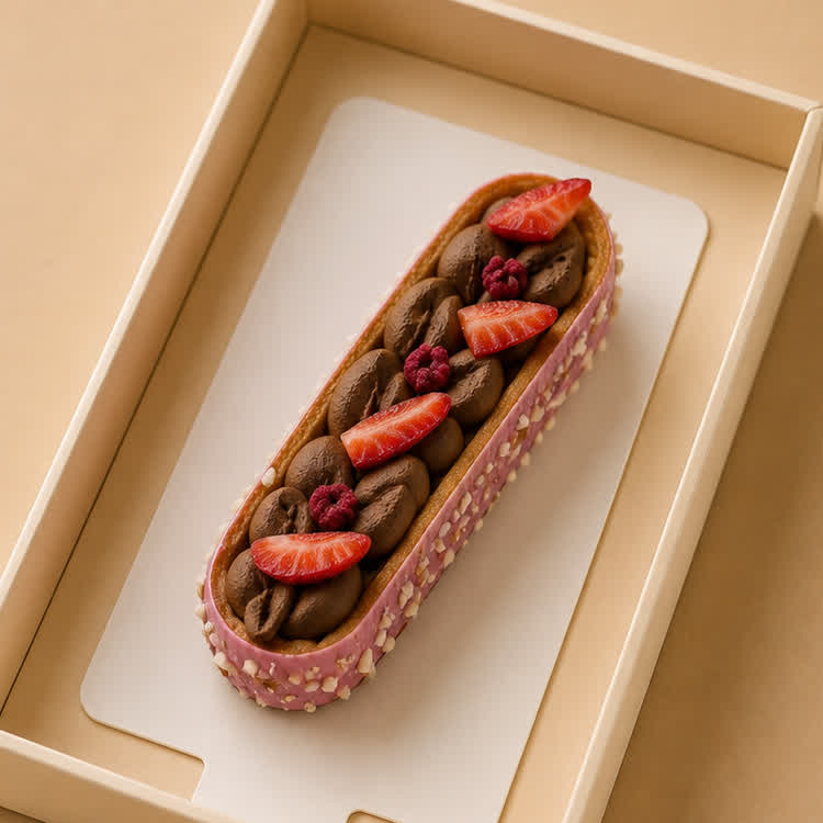 Éclair Frambuesa